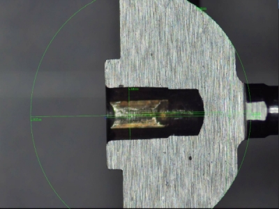 微孔加工-高温合金_剖面检测_工具显微镜0.002mm