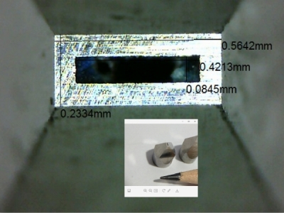 微孔加工-HRC58模具钢_微型方孔0.08_R角小于0.02mm